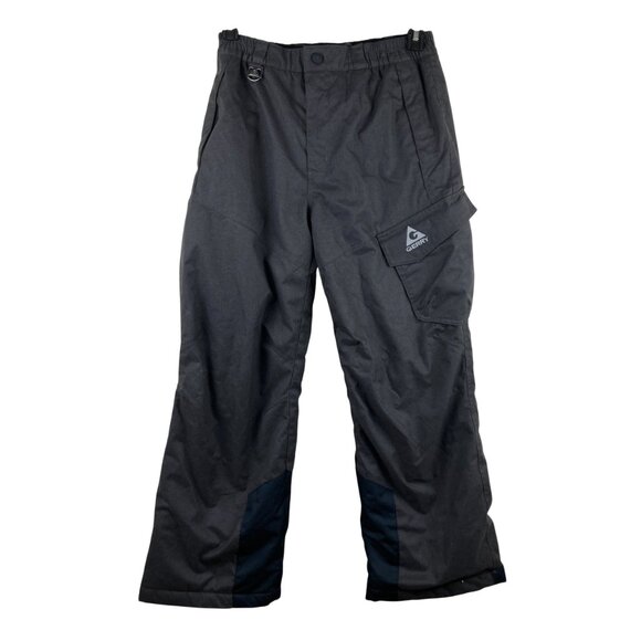 Gerry Boys Girls Sz 14 / 16  Ski Pants Snowboard Snow Cargo Gray Insulated - Picture 1 of 6